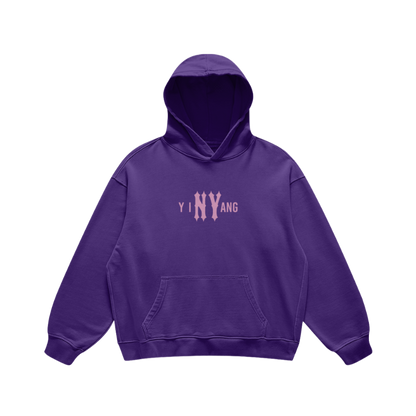 yiNYang Hoodie in Purple